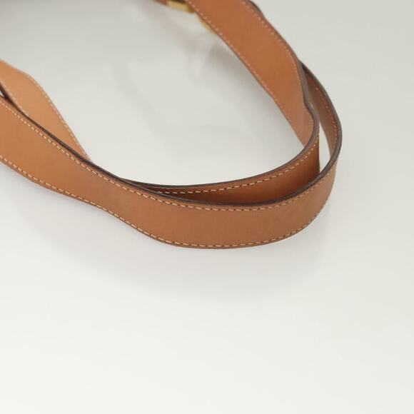 CELINE Macadam Canvas Shoulder Bag Pvc Brown Gold - Picture 7 of 12